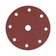 Disque abrasif appliqué P64E Selfgrip - 9 trous - diamètre 150 mm