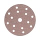 Disque abrasif appliqué PRO - auto-agrippant - diamètre150 mm - Grain 240