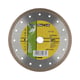 Disque diamant INDUSTRIAL LINE SUPREME JET - Ø 230 mm - Ø alésage 22,23 mm