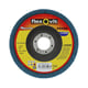 Disque abrasif appliqué MEGA-LINE FLEXFINISH - diamètre125 mm - Grain 3 (moyen)