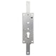 Serrure de porte de garage à fermeture haute et basse verticale pour cylindre européen