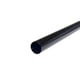 Tube de penderie rond aluminium noir mat
