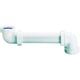 Tubulure de lavabo bi-matière BMT01 - Diamètre : 32 mm