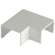 Angle plat pour goulotte 40 x70 mm