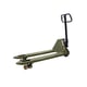 Transpalette manuel en acier - CMU 2500 kg - Longueur de fourche 1150 mm - Écartement extérieur fourche 525 mm
