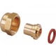 Sachet de 2 raccords gaz PP04512 NF 540 - femelle - M20x1,5 - 12