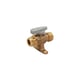 Robinet d'arrêt gaz avec pattes de fixation (sachet) - 3/4" - 15