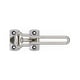Entrebâilleur de porte CLASSIC rallongé chromé