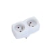 Bloc multiprise biplite 2 x 16A - 2P + T