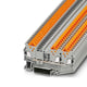 Bloc de jonction QTC Push-in - 1 étage - gris