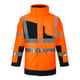Parka haute visibilité LUMINA orange/marine