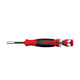 Tournevis porte embout LiftUp 25 avec magasin de 12 embouts de vissage doubles réversibles