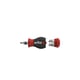 Tournevis porte embout mini Tournevis Stubby avec magasin de 7 embouts de vissage réversibles
