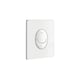 Plaque de commande pour bâti-support SKATE AIR - vertical - double volume - blanc