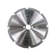 Lame de scie circulaire diamantée multi-matériaux LSC.DI350TF pour machines portatives et stationnaires