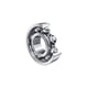 Roulement rigide à billes cage acier embouti série 6300-C - Diamètre intérieur : 50 mm - Diamètre extérieur : 110 mm - Largeur : 27 mm - Jeu : CN - Type d'étanchéité : ouvert
