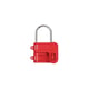 Crochet de consignation S430 pour 2 cadenas anse acier et corps en plastique