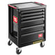 Servante vide 6 tiroirs ROLL.6NM3ASPF noir avec SAFETY LOCK SYSTEM