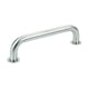 Poignée de tirage tubulaire simple sur rosace inox 304