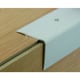 Nez de marche strié à visser 41V - 55x50 mm - longueur 3000 mm