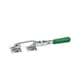 Sauterelle manuelle à crochet 5080 - Force de retenue 3000 N - Capacité de serrage 90 mm - Longueur totale 349 mm - Hauteur totale 64 mm - Taille broche de pression M12