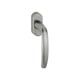 Poignée de fenêtre ATLANTA aspect inox F9 carré de 7 mm longueur réglable de 9 à 19 mm