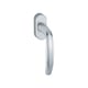 Poignée de fenêtre ATLANTA argent F1 carré de 7 mm longueur réglable de 32 à 42 mm