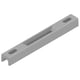 Gâche en applique DS2240 pour fermeture encastrée SILENE gris RAL 9006