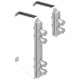 Kit de fixation pour paumelle DIAM 3 lames contre-plaqués + vis M8x38 DS8047