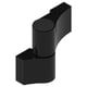 Paumelle pour menuiserie aluminium DIAM 2 lames entraxe 67 mm réglage 3D DS8031