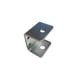 Equerre double pour vérin de socle - M8 mm - acier zingué