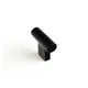 Bouton de meuble TENERIFE laiton noir - 20 mm