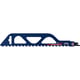 Lame de scie sabre S1243HM EXPERT HOLLOW BRICK - 300 x 50 x 1,5 mm