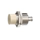 Capteur inductif série NI30U - UPROX+ - agro-alimentaire - M30 - Portée=30 mm - PNP - acier inoxydable - NI30U-EM30WD-AP6X-H1141