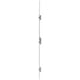 Crémone à larder 3 pênes SECURY SF2 axe 50 mm