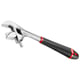 Clé à molette à mors réversible 101 - 33 mm - bi-matière - chromé - 0,27 kg