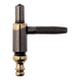 Fiche à visser rustique pour menuiserie bois 190 diamètre 13 mm longueur 45 mm mâle patiné