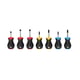 Jeu de 7 tournevis boule plat Phillips® et Pozidriv®