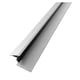 Seuil de porte d'entrée aluminium PG16-V2 longueur 930 mm avec joint et à encoches