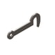 Crochet d'armoire pivotant acier zingué longueur 70 mm