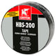 Ruban adhésif de réparation d'urgence HBS-200 - 5 m x 75 mm - noir