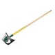 Binette naturOvert 16 cm avec manche bois 150 cm