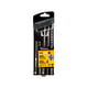 Coffret de 5 forets béton ROCKFASTER SDS+ 3 et 6 taillants - diamètre 5 x 110 mm - diamètre 6/8 x 160 mm