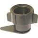 Prise d'eau pour tuyau flat mâle 3/8" avec manchon