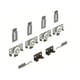 Ferrure de porte coulissante SLIDE LINE 56 3 portes force 40 kg