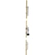 Serrure à larder 5 points  5900 SPN1 A2P* axe 50 mm pênes haut et bas écartés