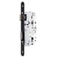 Serrure d'urgence à larder 1 point D458 EMERGENCY clé I axe 50 mm noire