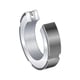 Écrou à encoche de précision ZM - Taille nominale : 12 mm - Diamètre de taraudage : M12 - Épaisseur : 8 mm