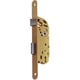 Serrure à larder 1 point D15 clé L axe 40 mm bronze