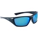 Lunettes à branches HUSTLER verres flash - noir